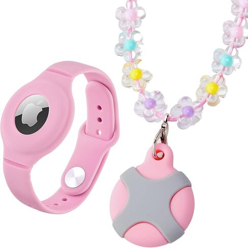 سوار معصم AirTag للأطفال، قلادة AirTag - أطفال Airtag السريين، سوار ساعة Air Tag | سوار بطاقة الهواء للأطفال والكبار in Kuwait