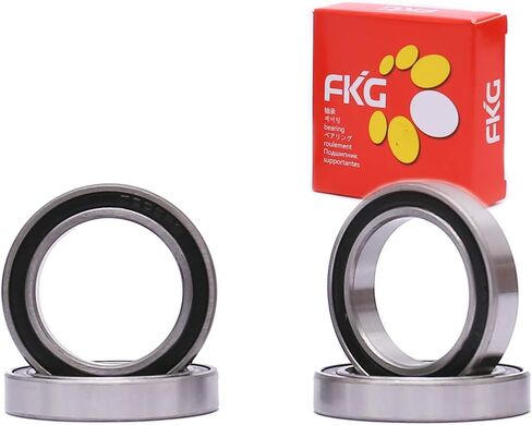 FKG 6805-2RS 25x37x7mm محمل كرة أخدود عميقة محامل سدادة مطاطية مزدوجة مشحمة مسبقًا 4 قطع in Saudi Arabia
