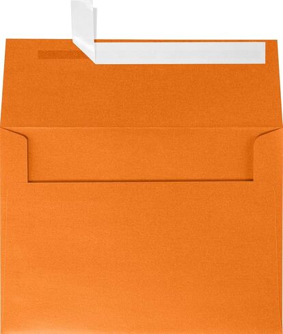مظاريف دعوة LUXPaper A4 | قشر واضغط | 4 1/4 بوصة × 6 1/4 بوصة | لهب معدني | 81 رطل. نص | 50 الكمية in Saudi Arabia