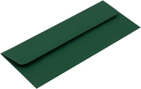 JAM PAPER #10 مظاريف Business Premium - 4 1/8 x 9 1/2 - أخضر داكن - 50/عبوة in Saudi Arabia