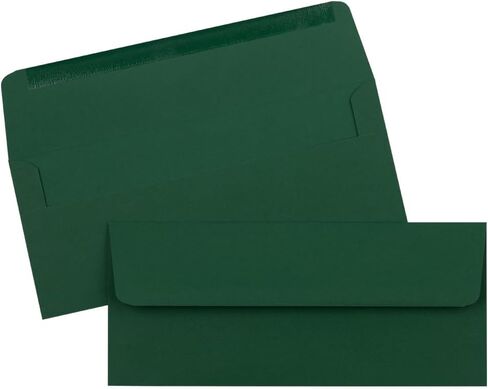 JAM PAPER #10 مظاريف Business Premium - 4 1/8 x 9 1/2 - أخضر داكن - 50/عبوة in Saudi Arabia