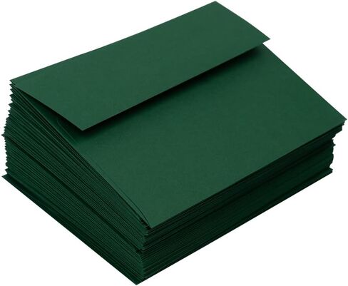 JAM PAPER #10 Business Premium Envelopes - 4 1/8 x 9 1/2 - Dark Green - 50/Pack in Saudi Arabia