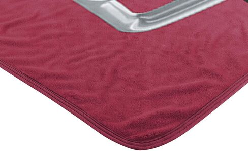 Northwest NFL Arizona Cardinals 46x60 Micro Raschel Run Design Rolled Blanket, Team Colors, One Size (1NFL059050080RET) in Saudi Arabia