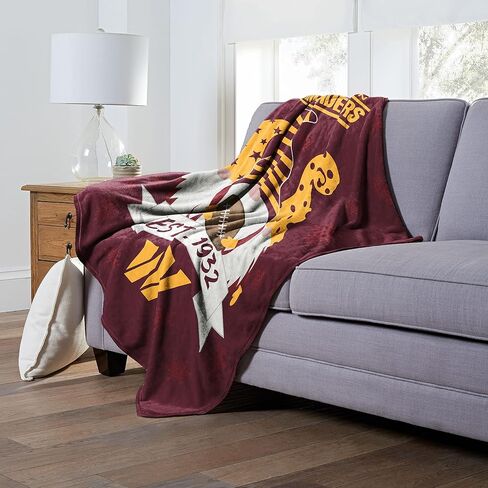 Northwest NFL Washington Commanders Gnomie Love Silk Touch Throw Blanket, Team Colors, 50" x 60" in Saudi Arabia