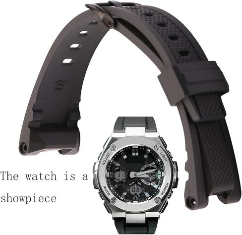 الراتنج استبدال حزام (استيك) ساعة ل كاسيو GST-210 GST-W110 GST-W100 GST-S110 GST-S100 GST-B100 GST-S300 حزام ساعة اليد in Kuwait