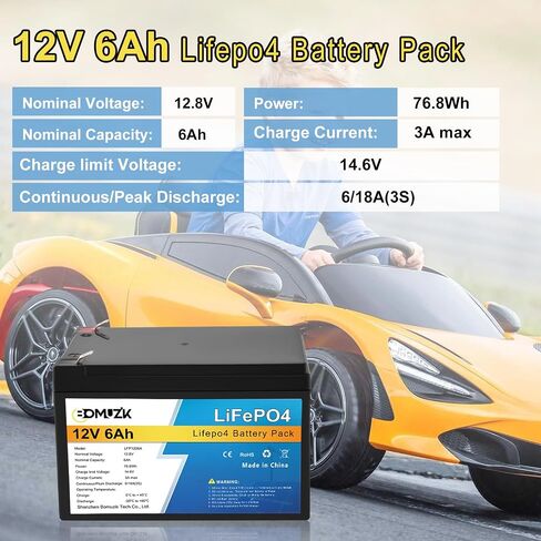 12V 15Ah LiFePO4 Battery, Rechargeable Deep Cycle Lithium Batteries Replace UB12120, EXP1212, 6FM12, LHR12-12, GPS12-12, ML15-12 NT12-15,F2 in Saudi Arabia