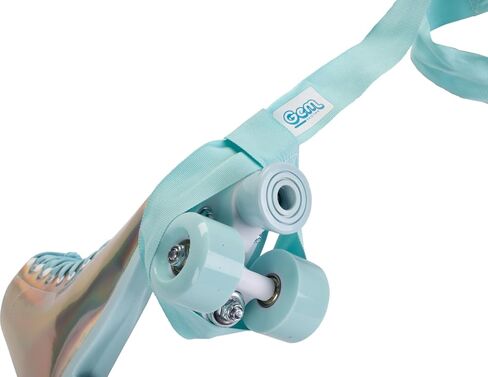 أحذية تزلج رباعية العجلات من GEM - أزرق مجسم، مقاس 7-10 in Kuwait