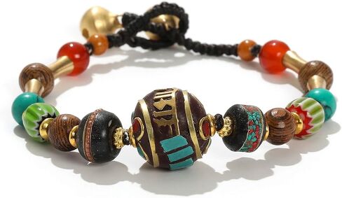 Handmade Boho Bohemian Bracelets for Women and Men Stackable Braided Woven Bracelet in Saudi Arabia