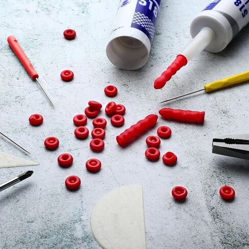 30 قطعة من غطاء السد و4 قطع من أدوات ثقب مقبض بلاستيكي مخروطي، غطاء مانع تسرب أنبوب السد، غطاء موفر للسد، أغطية أطراف السد لختم الأسمنت الزجاجي، الحفاظ على أنبوب السد المفتوح in Kuwait