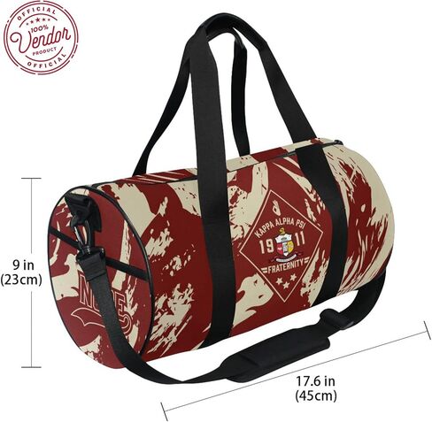 البائع الرسمي لـ Kappa Alpha Psi - حقيبة القماش الخشن - Nupe - أدوات الأخوة in Kuwait