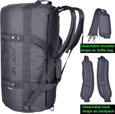 96L XL Large Backpack Duffle Bag Water Resistant Sport Gym Overnight Weekender Holdall Bag,Travel Duffel Bag With Activated Carbon Lining in Saudi Arabia