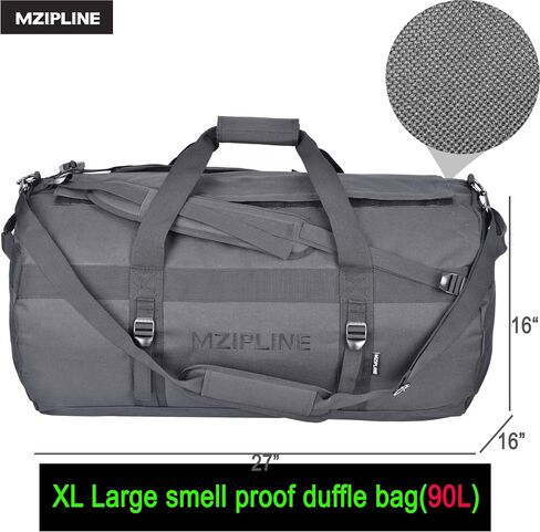 96L XL Large Backpack Duffle Bag Water Resistant Sport Gym Overnight Weekender Holdall Bag,Travel Duffel Bag With Activated Carbon Lining in Saudi Arabia