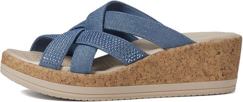 BZees Women's Reign Machine Washable Comfort Wedge Sandal in Saudi Arabia