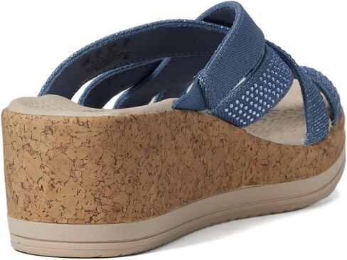 BZees Women's Reign Machine Washable Comfort Wedge Sandal in Saudi Arabia