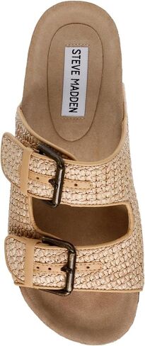 صندل كالي للسيدات من Steve Madden، الرافية الطبيعية، 6 in Saudi Arabia