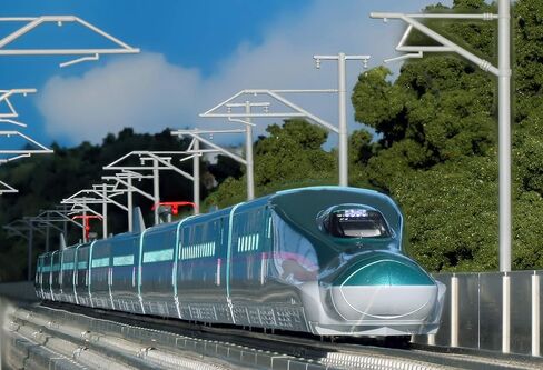 Kato E5 SHINKANSEN Hayabusa in Saudi Arabia