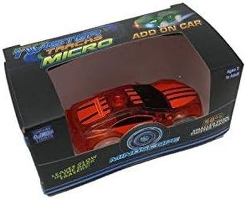 Mindscope Twister Tracks Micro Neon Glow in The Dark Add-on Rechargeable Car in Kuwait