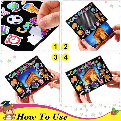24 Sets Graduation Picture Frame Congrats Grad Party Favor Kindergarten DIY Craft Picture Frame School Photo Frame Craft Kits for Kids Arts Craft Preschool Party Decoration Classroom Game Activities in Saudi Arabia