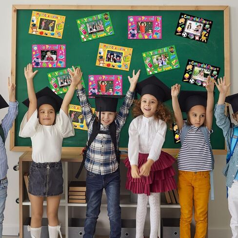 24 Sets Graduation Picture Frame Congrats Grad Party Favor Kindergarten DIY Craft Picture Frame School Photo Frame Craft Kits for Kids Arts Craft Preschool Party Decoration Classroom Game Activities in Saudi Arabia