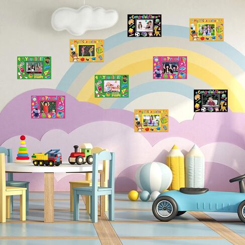 24 Sets Graduation Picture Frame Congrats Grad Party Favor Kindergarten DIY Craft Picture Frame School Photo Frame Craft Kits for Kids Arts Craft Preschool Party Decoration Classroom Game Activities in Saudi Arabia
