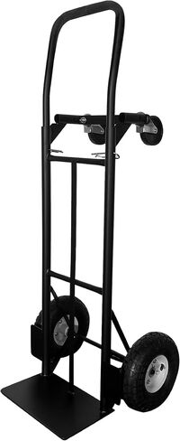 شاحنة يدوية قابلة للتحويل من الفولاذ بوزن 800 رطل من Olympia Tools مع عجلات هوائية مقاس 10 بوصات للاستخدام المنزلي والمكتبي in Saudi Arabia