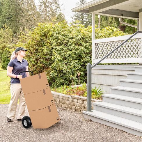 شاحنة يدوية قابلة للتحويل من الفولاذ بوزن 800 رطل من Olympia Tools مع عجلات هوائية مقاس 10 بوصات للاستخدام المنزلي والمكتبي in Saudi Arabia