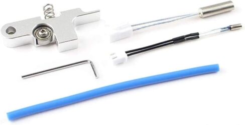 مجموعة الطارد - فوهة طابعة ثلاثية الأبعاد من السيليكون مجموعة أنبوب تسخين الحلق - مقبض الثرمستور DIY للمدفعية الجانبية X1 in Kuwait