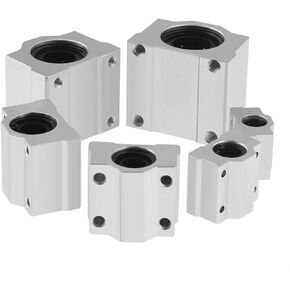 10pcs شرائح تحمل خطية ، نموذج SC10UU ، SCS10UU ، SCS8UU ، SCS6UU ، SCS12UU ، SCS8LUU ، يستخدم بشكل رئيسي لقطع غيار CNC ، أجزاء الطابعة ثلاثية الأبعاد (SCS8LUU) in Kuwait