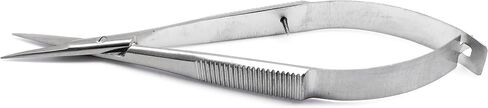 2 Castroviejo Straight Scissors Sharp/Sharp 4" & 4.5" Micro Stainless Steel Premium Instruments in Saudi Arabia