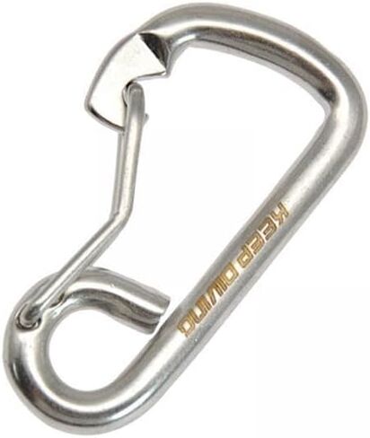 2x غوص Snap Hooks Carabiner Scuba الغوص Buckle Link Quick Outdoor in Saudi Arabia