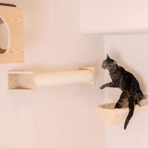 Armarkat Cat Wall Climber Series: Scratching Post W1907D, Natural Beige Medium (Pack of 3) in Saudi Arabia