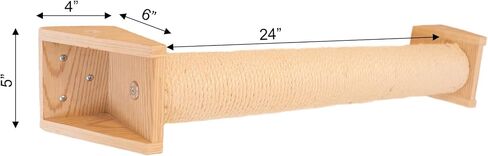 Armarkat Cat Wall Climber Series: Scratching Post W1907D, Natural Beige Medium (Pack of 3) in Saudi Arabia