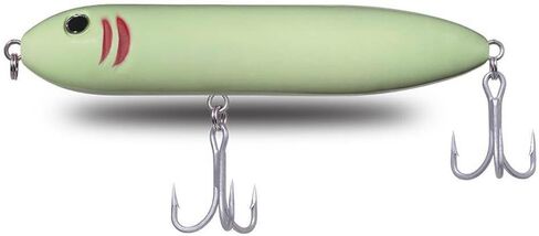 Pbfish Topwater Spook Fishing Eugh for Big Striped Bass Houd Walk Walk the Dog Action Tash Floating Floating Floating ومياه عذبة خطاطين قوية جدًا وخواتم مقسمة للأسماك الكبيرة in Kuwait