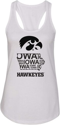 CornBorn Iowa Hawkeyes Womens Tanks | Choose Your Graphic in Kuwait