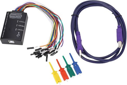 محلل المنطق Walfront 16 قناة 100M معدل أخذ العينات محلل منطق USB مع SPI UART CAN JTAG 1 دعم الأسلاك in Saudi Arabia
