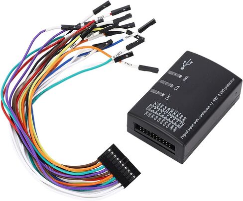 محلل المنطق Walfront 16 قناة 100M معدل أخذ العينات محلل منطق USB مع SPI UART CAN JTAG 1 دعم الأسلاك in Saudi Arabia