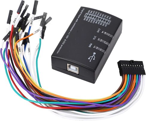 محلل المنطق Walfront 16 قناة 100M معدل أخذ العينات محلل منطق USB مع SPI UART CAN JTAG 1 دعم الأسلاك in Saudi Arabia