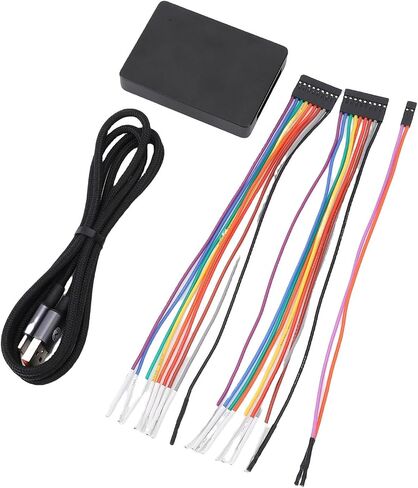 Generic 16 Channel USB Logic Analyzer Device, 250MHz, 16G Streaming Mode, Multiple Protocol Decoders, USB 2.0 Type C for XP to 10, MacOS X, Adjustable Thresholds and Masking Lines in Saudi Arabia