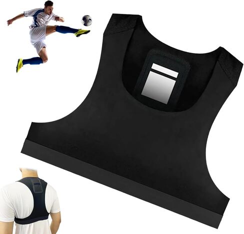 Soccer Training Equipment, Spandex Soccer Training Trackers Vest with GPS, Breathable Flexible Fit Trackers for Men Women Football Equipment for in Saudi Arabia