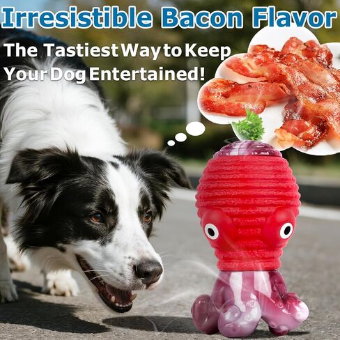 Dog Toys for Aggressive Chewers, Indestructible Dog Toy, Durable Octopus Squeaky Dogs Chew Toys for Medium and Large Breed—Keep Dogs Busy for Summer Pool Party, Outdoor Travel, Blue in Saudi Arabia