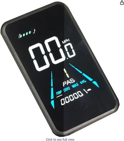 عرض سعة 3.5 "شاشة LCD الملونة لـ 52V/60V EBIKE in Saudi Arabia