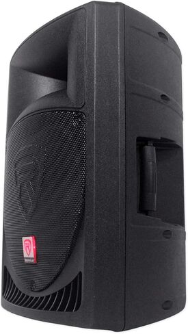 Rockville Pair RPG12 12" 1600w Powered PA/DJ Speakers + 2 Stands + 2 Cables+Bag in Kuwait