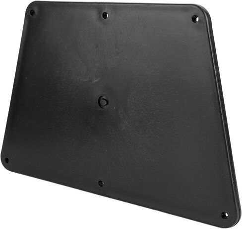 plplaaoo Transom Outboard Plate Heavy Duty Plastic Inflatable Boat Transom Pad for Kayak Canoe Fishing Boat Yacht Black 256g 26.2x19x17.2cm in Saudi Arabia