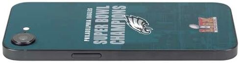 Skinit Decal Phone Skin Compatible with iPhone 16e - Officially Licensed NFL Philadelphia Eagles Retro Logo Design in Saudi Arabia
