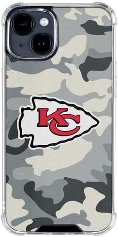 Skinit Clear Phone Case متوافق مع iPhone 14 - NFL Kansas City Chief Design in Saudi Arabia