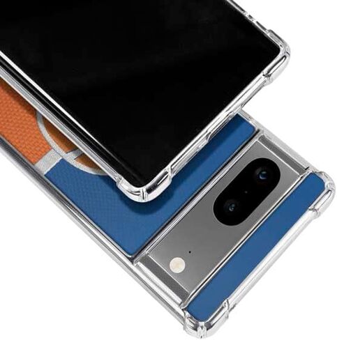 Skinit Clear Phone Case Compatible with Google Pixel 8 - Officially Licensed NFL Denver Broncos Vintage Design in Saudi Arabia
