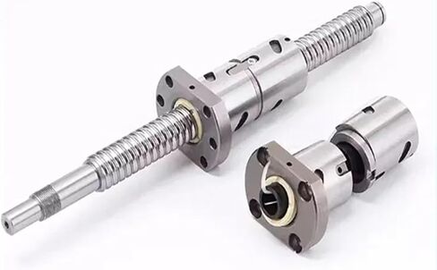 Linear Motion Ball Screw Machine Parts Ball Screw Double Nut DFU2005 BKBF12 Ball Screw Set Length 150mm-1000mm End Processing Coupler Nut for Stepper Servo Motor(250mm) in Saudi Arabia