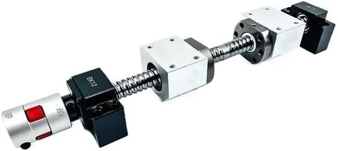 Linear Motion Ball Screw Machine Parts Ball Screw SFU1610 Left-Right Thread 12mm Ball Screw 500mm 800mm 1000mm Ball Screw 16mm Ball Screw Kit(800mm) in Saudi Arabia