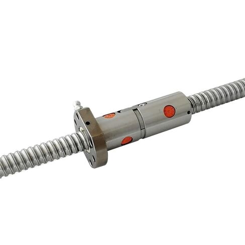 Double nut Ball Screw Control Machine DFU2510 Double Ball Screw 300-1000mm BK20 BF20 Support Jaw Coupling(1000mm) in Kuwait