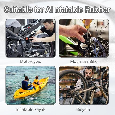70 Pcs Bike Tire Repair Kit Contains 24 Pcs of Vulcanized Tire Patch in Saudi Arabia